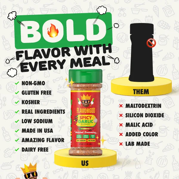Spicy Garlic Seasoning - Flavor God