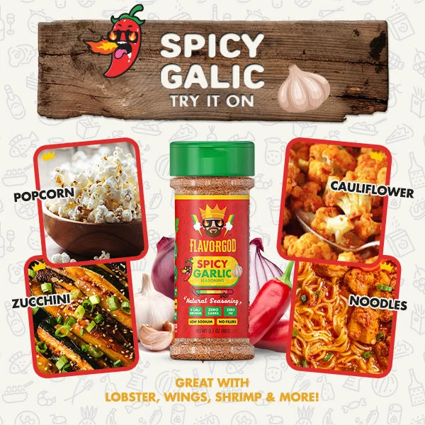 Spicy Garlic Seasoning - Flavor God