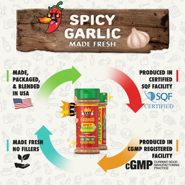 Spicy Garlic Seasoning - Flavor God