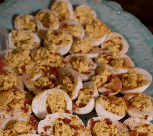 Smoked Deviled Eggs