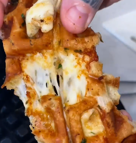 Waffle Cheesy Bread