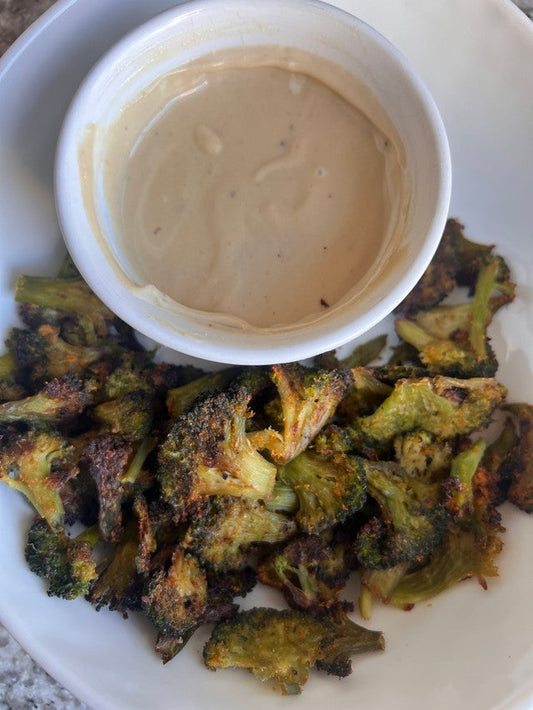 Smashed Buffalo Broccoli