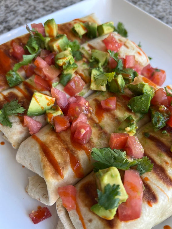 Spicy Fiesta Grilled Breakfast Burritos Flavor God