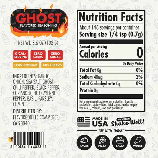 Ghost Seasoning - Flavor God
