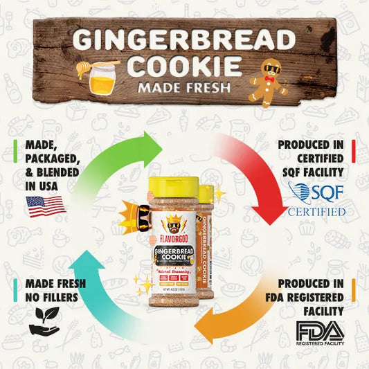 Gingerbread Cookie Topper - $2 TUESDAY - Flavor God