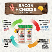 Bacon + Cheese Combo - Flavor God
