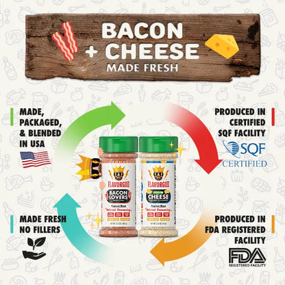 Bacon + Cheese Combo - Flavor God