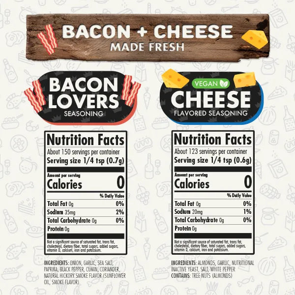 Bacon + Cheese Combo - Flavor God