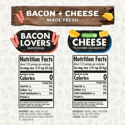 Bacon + Cheese Combo - Flavor God
