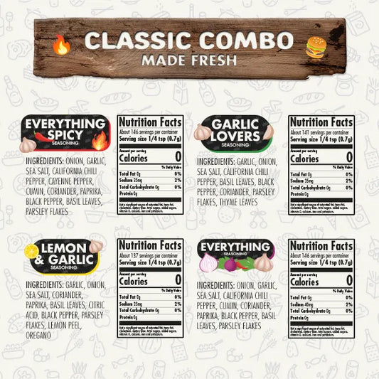 Classic Combo Set - Flavor God