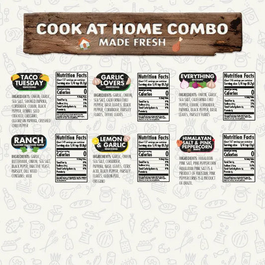 Cook at Home Combo (NYS) - Flavor God