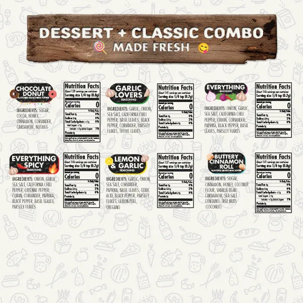Dessert Combo + Classic Combo - Flavor God