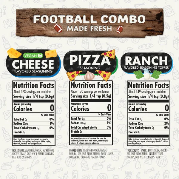 Football Combo Pack - Flavor God