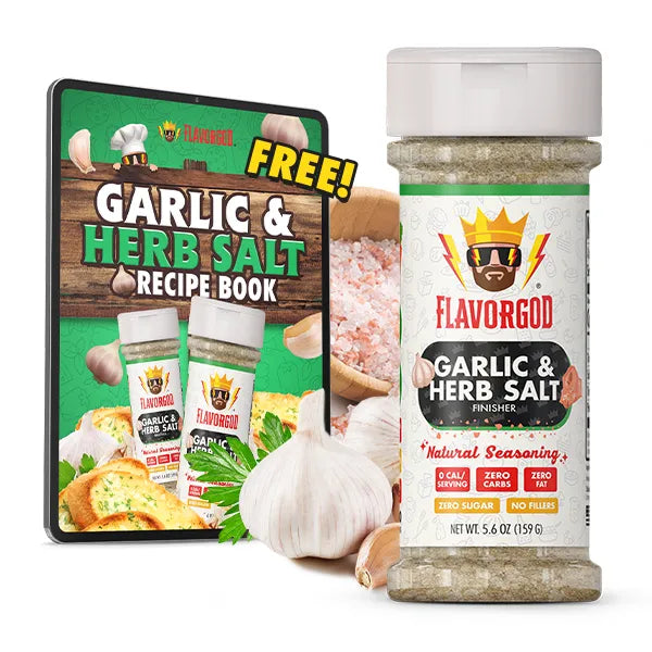 What's included in Garlic & Herb Salt Finisher - July 4th Sale