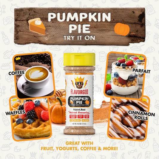 Pumpkin Pie Topper - Limited Editon - Flavor God