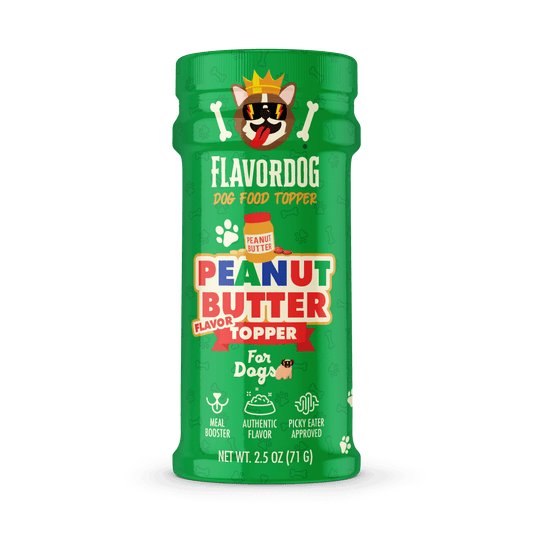 Peanut Butter Flavored - Dog Food Topper - Flavor God