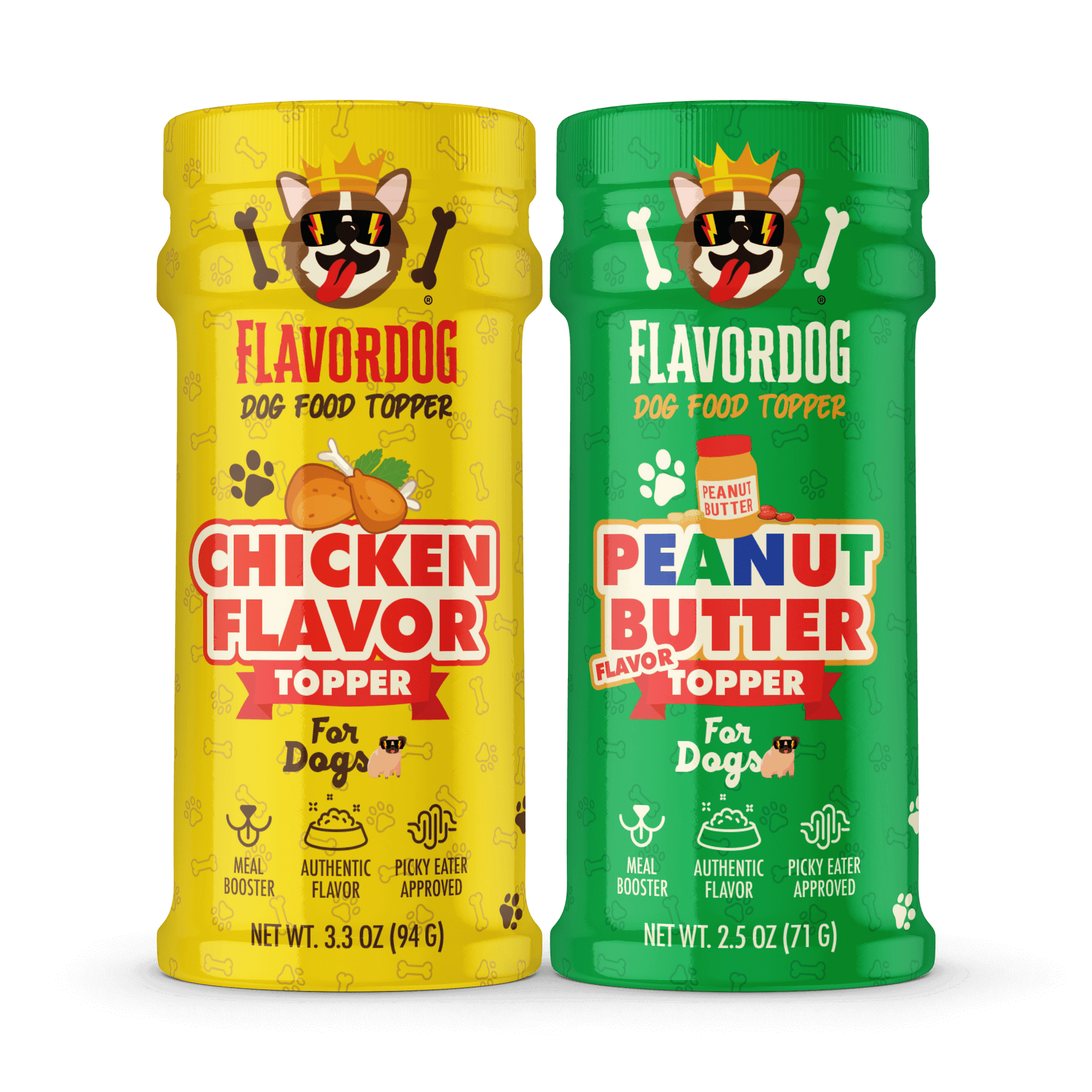 Dog Food Topper Combo - Flavor God