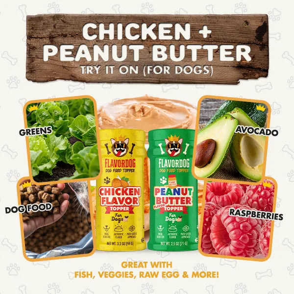 Dog Food Topper Combo - Flavor God