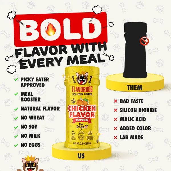 Dog Food Topper Combo - Flavor God