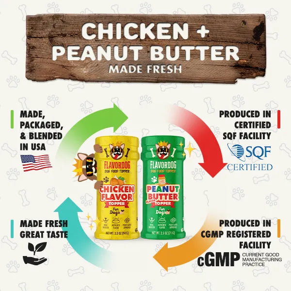 Dog Food Topper Combo - Flavor God