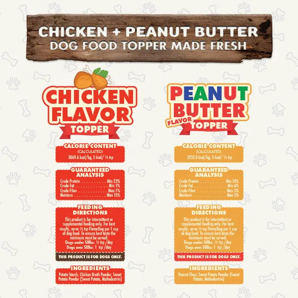 Dog Food Topper Combo - Flavor God