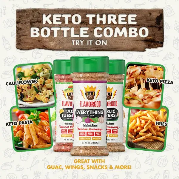 Keto Combo Pack (Limited Deal) - Flavor God