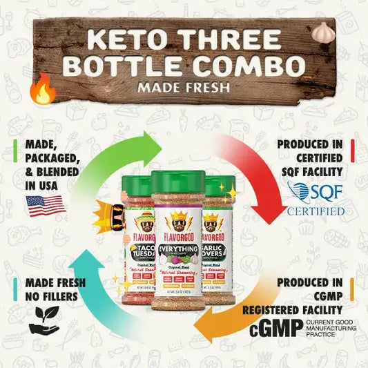 Keto Combo Pack (NYS) - Flavor God