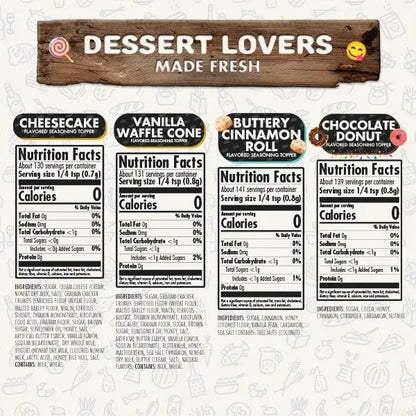 Dessert Lovers Combo (NYS) - Flavor God