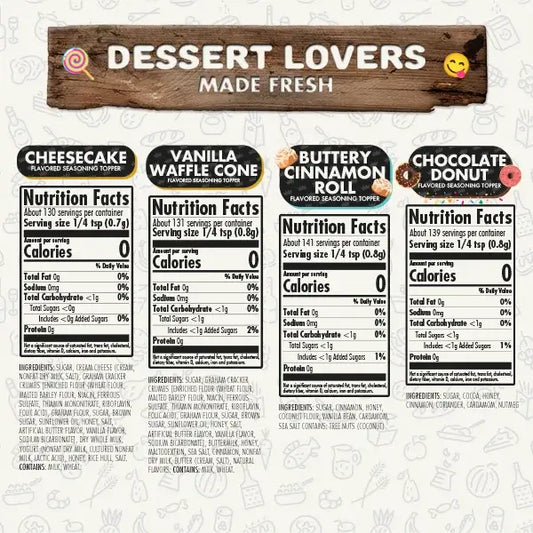 Dessert Lovers Combo (NYS) - Flavor God