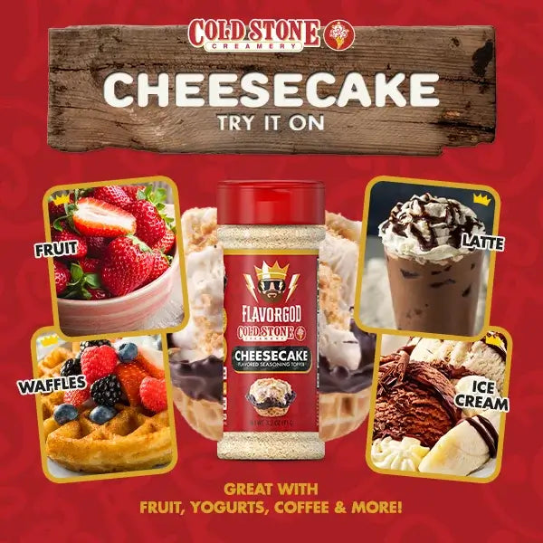 Cold Stone Cheesecake - Sweet Combo - Flavor God