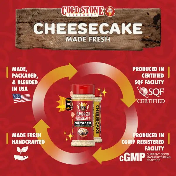 Cold Stone Cheesecake - Sweet Combo - Flavor God