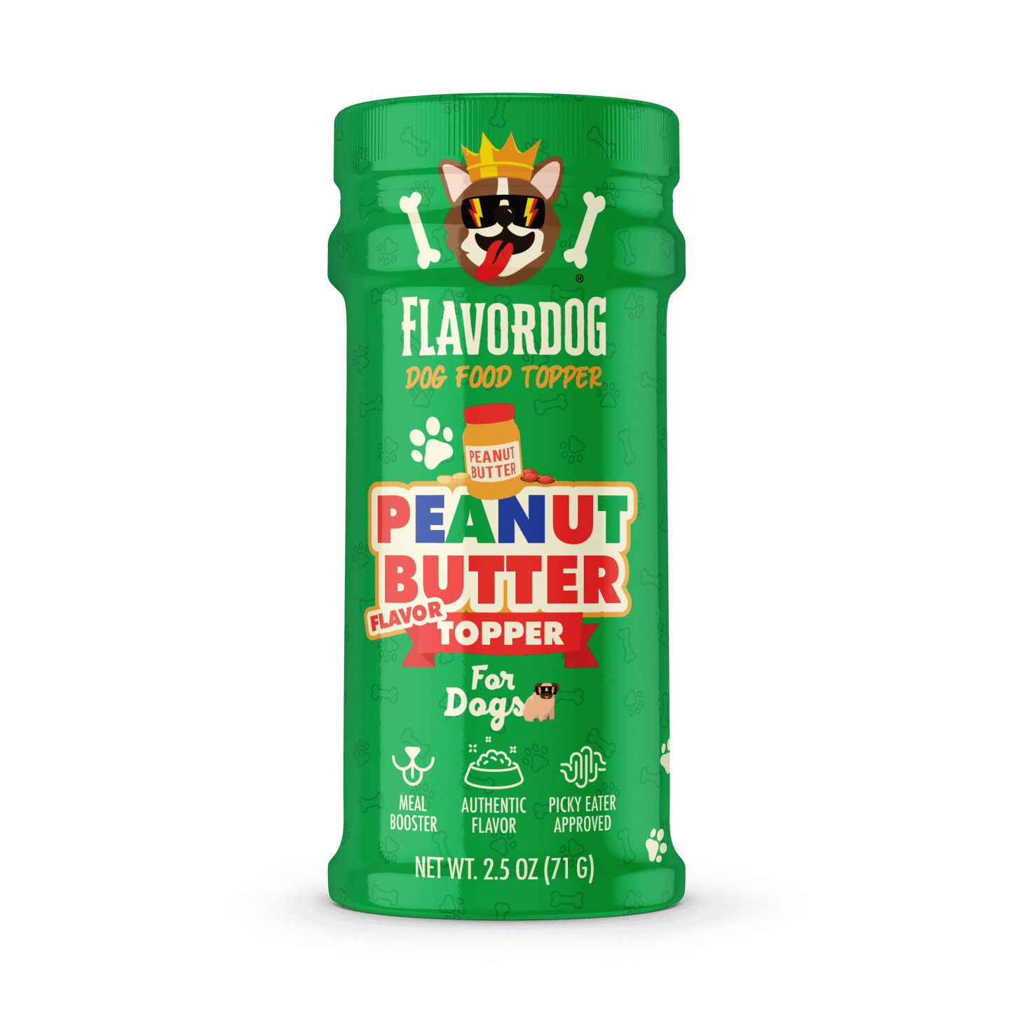 Peanut Butter Flavored - Dog Food Topper