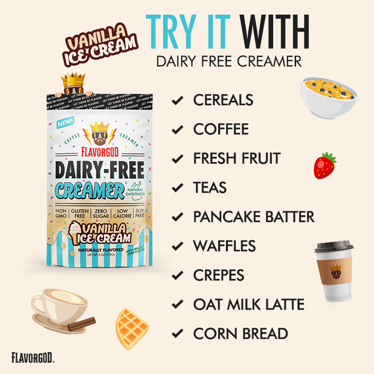 Vanilla Ice Cream Creamer - Dairy Free (VIP Add-On)