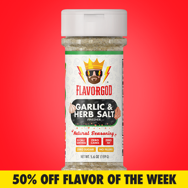 Garlic & Herb Salt Finisher  (Flavor of the Week! 50% Off) - Flavor God