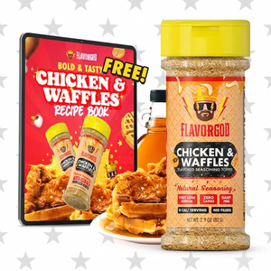 What's included in Chicken & Waffles Seasoning Toppers - July 4th Sale
