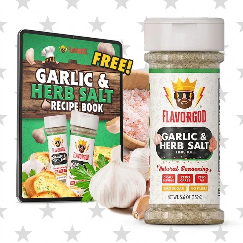 What's included in Garlic & Herb Salt Finisher - Labor Day Sale