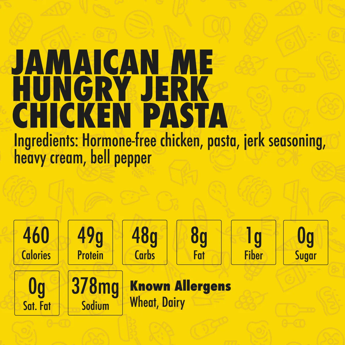 Jamaican Me Hungry Jerk Chicken Pasta
