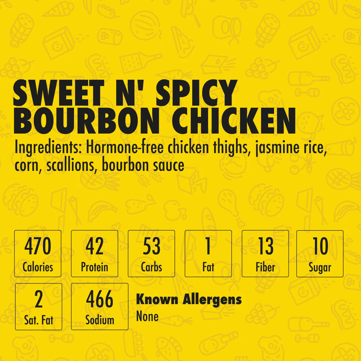 Sweet N' Spicy Bourbon Chicken