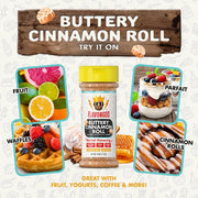 Buttery Cinnamon Roll Topper