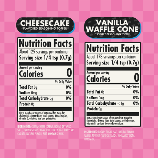 Cheesecake & Vanilla Waffle Cone Combo