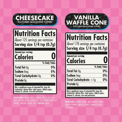 Cheesecake & Vanilla Waffle Cone Combo - Flavor God