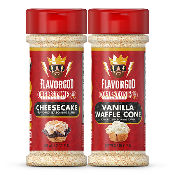 What's included in Cheesecake & Vanilla Waffle Cone Combo