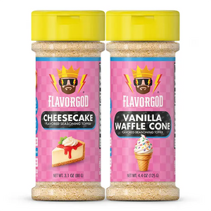 What's included in Cheesecake & Vanilla Waffle Cone Combo