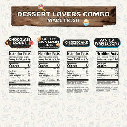 Dessert Lovers Combo - Flavor God