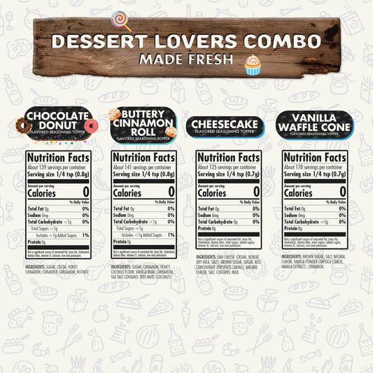 Dessert Lovers Combo