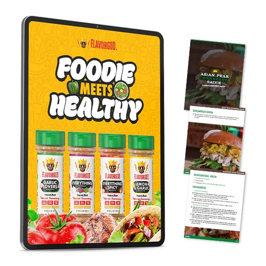 Foodie Meets Healthy Recipe Ebook - Flavor God