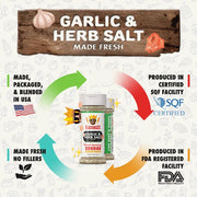 Garlic & Herb Salt Finisher