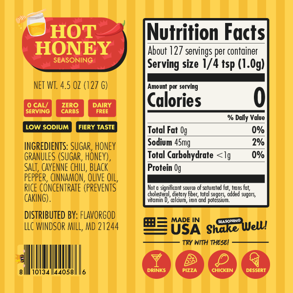 Hot Honey Seasoning - Flavor God