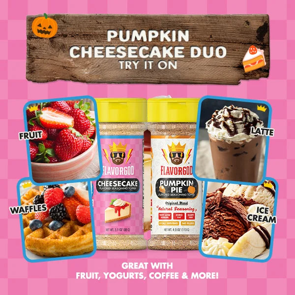 Pumpkin Cheesecake Duo - Flavor God