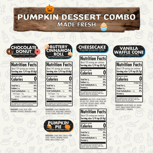 Pumpkin Dessert Combo